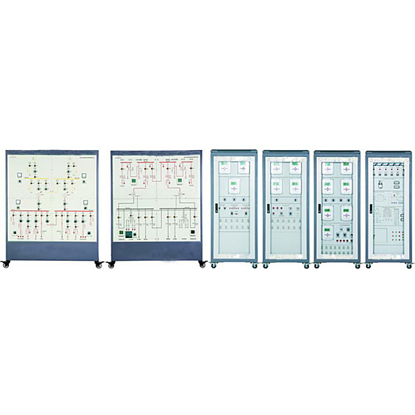 變電站模擬實訓裝置(圖1) 變電站模仿實驗裝置,電動汽車水冷系統示教實驗臺